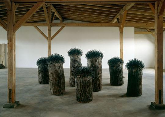 Günther Uecker: Erdő